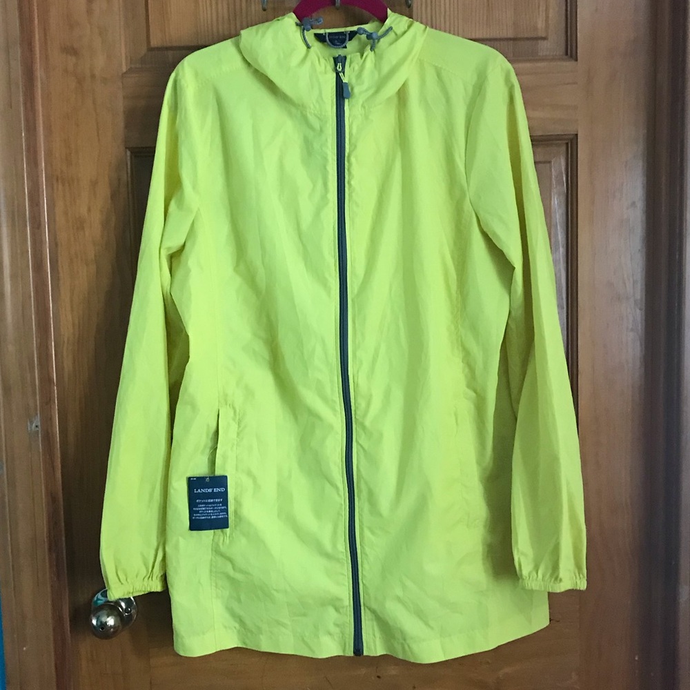 Lands end light coat